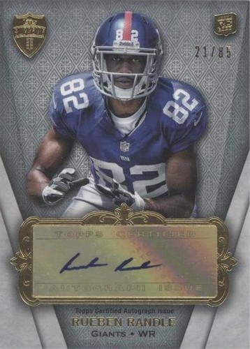 2012 Topps Supreme Rueben Randle #SRA-RR