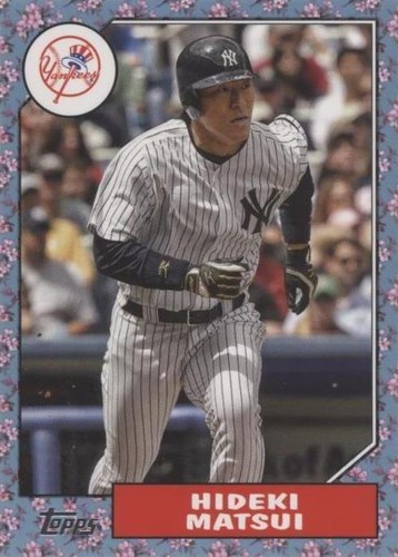 2022 Topps Japan Edition - Hideki Matsui #87B-9