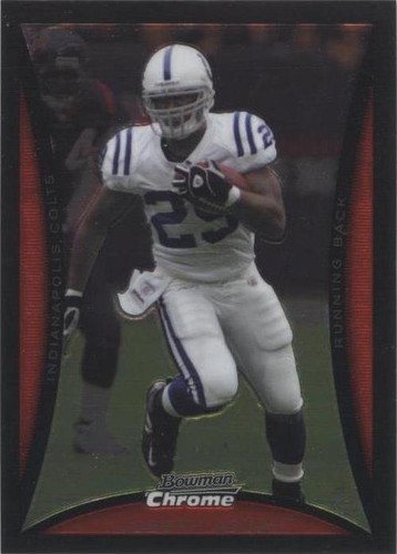 2008 Bowman Chrome Joseph Addai #BC145