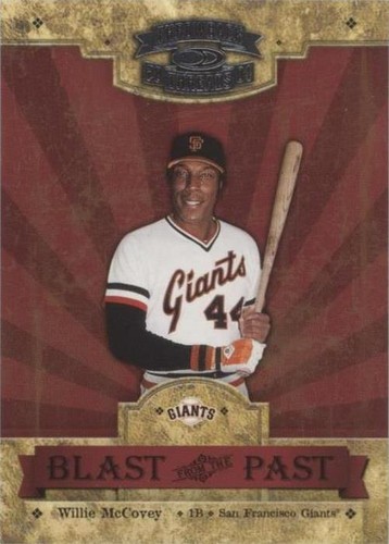 2004 Donruss Throwback Threads - Willie McCovey #BP-24