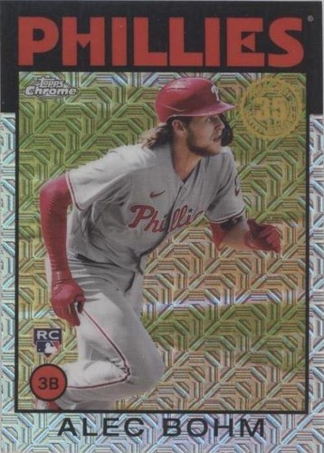 2021 topps five star alec bohm golden graphs 39/40 SGC 9.5