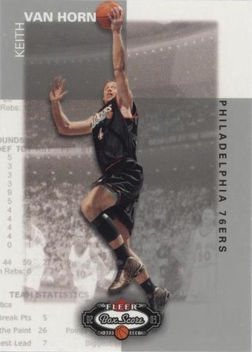 2002-03 Fleer Box Score - Keith Van Horn #59