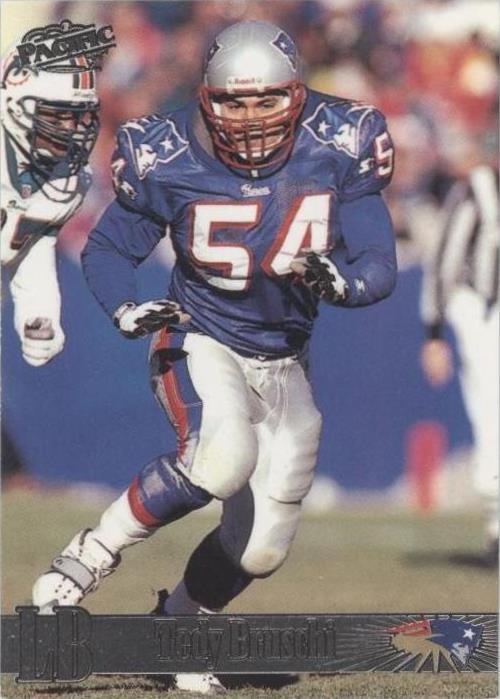 1998 Pacific Tedy Bruschi #252