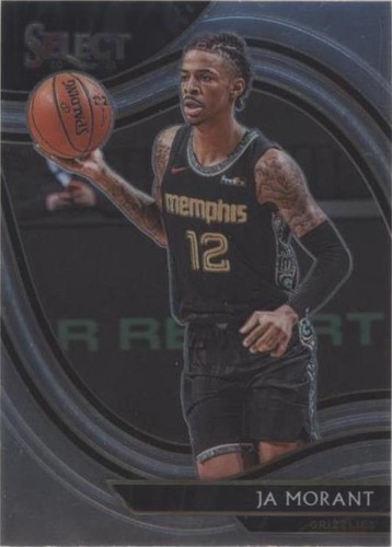 JA MORANT 2020 Panini Select Red Wave Premier Level RC