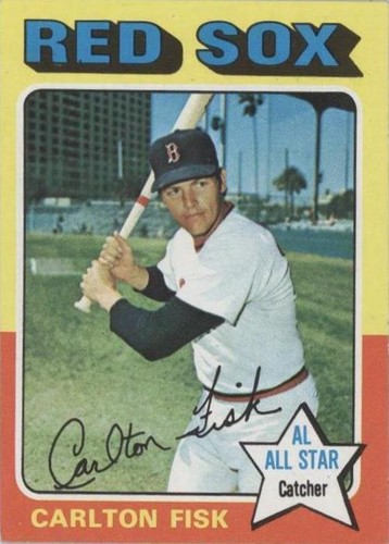 1975 Topps - Carlton Fisk #80