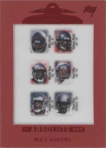 1999 Playoff Absolute SSD Jacquez Green Mike Alstott Reidel Anthony #158