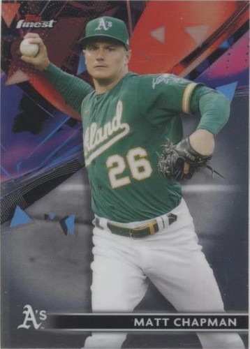 2021 Topps Finest - Matt Chapman #12