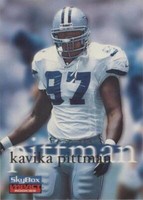 1996 Skybox Impact Rookies Kavika Pittman #17