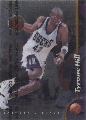 1998-99 Topps Finest - Tyrone Hill #159