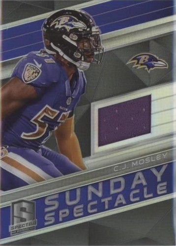 2018 Panini Spectra C.J. Mosley #9