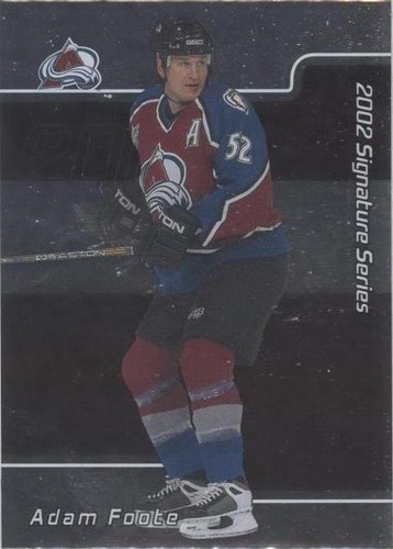 2001-02 In the Game Be A Player Signature Series - Adam Foote #153