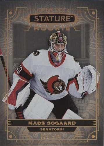 2022-23 Upper Deck Stature - Mads Sogaard #169
