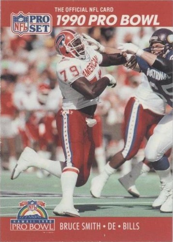 1990 Pro Set Bruce Smith #371