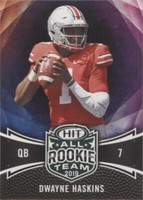 2019 Sage Hit Premier Draft Dwayne Haskins #130