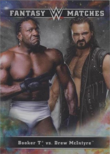 2020 Topps Chrome WWE - Booker T Drew McIntyre #FM-5