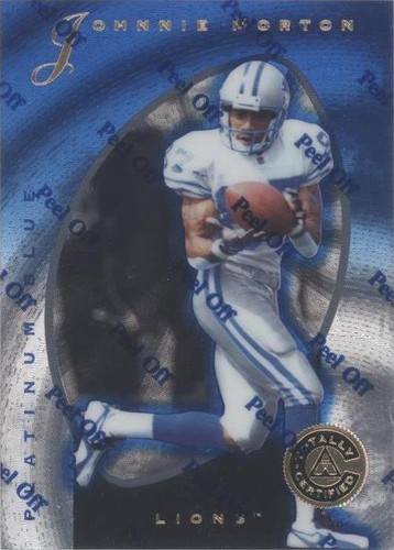 1997 Pinnacle Totally Certified Johnnie Morton #103