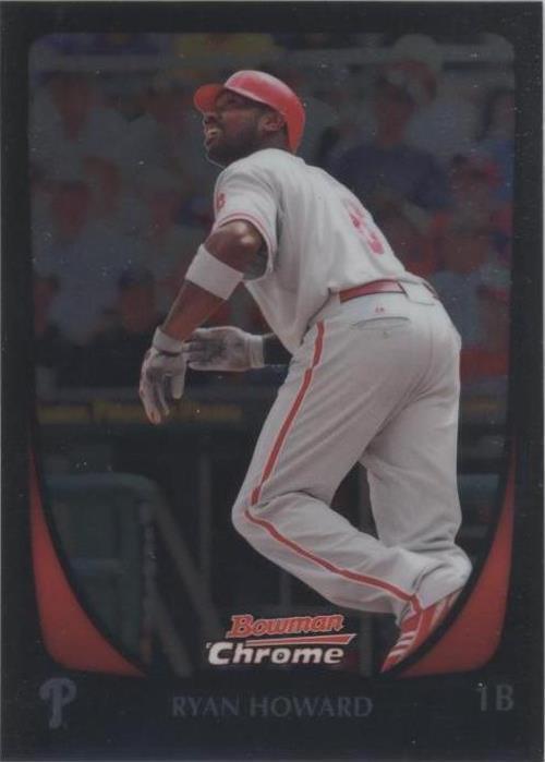 2011 Bowman Chrome - Ryan Howard #24