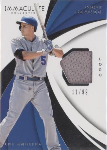 2018 Panini Immaculate Collection - Corey Seager #IS-CO