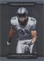 2010 Topps Platinum Calvin Johnson #160