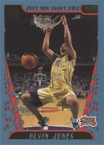 2001-02 Topps - Alvin Jones #256