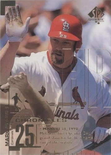 1999 SP Authentic - Mark McGwire #HR1