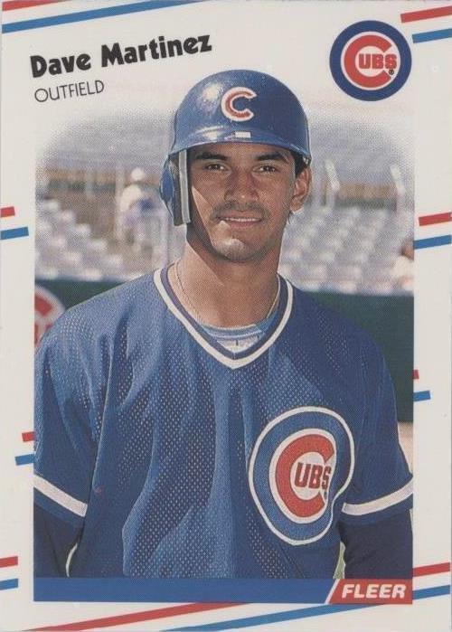 1988 Fleer - Dave Martinez #424
