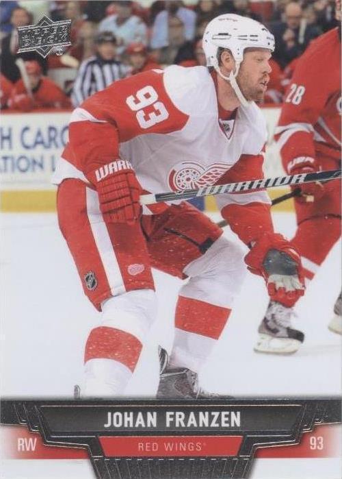 2013-14 Upper Deck - Johan Franzen #343