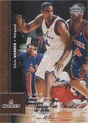 1996-97 Upper Deck - Chris Webber #135