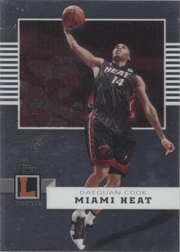 2007-08 Topps Letterman - Daequan Cook #71
