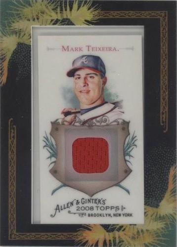 2008 Topps Allen & Ginter's - Mark Teixeira #AGR-MT