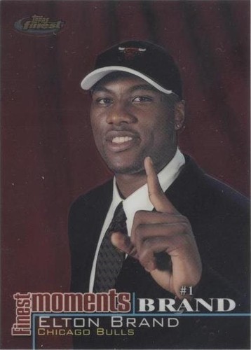 2000-01 Topps Finest - Elton Brand #FM-EB