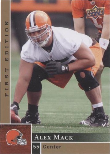 2009 Upper Deck First Edition Alex Mack #161