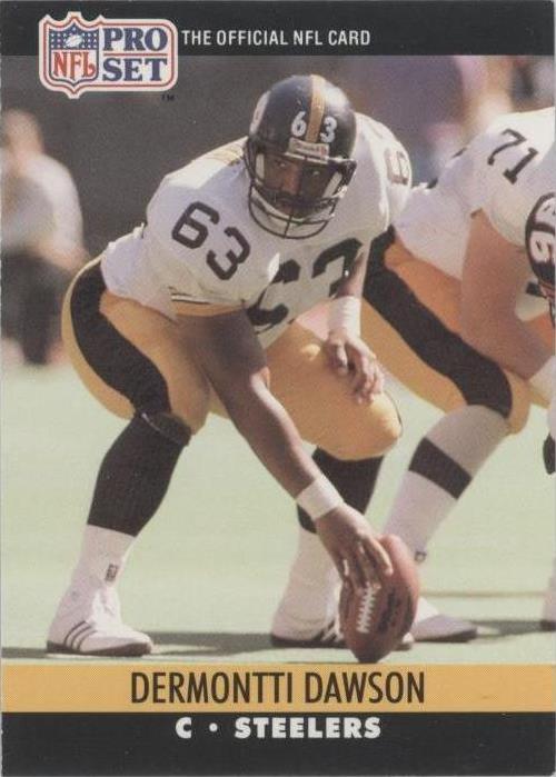 1990 Pro Set Dermontti Dawson #621