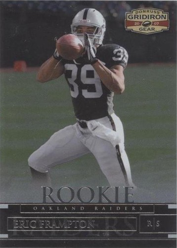 2007 Donruss Gridiron Gear Eric Frampton #133