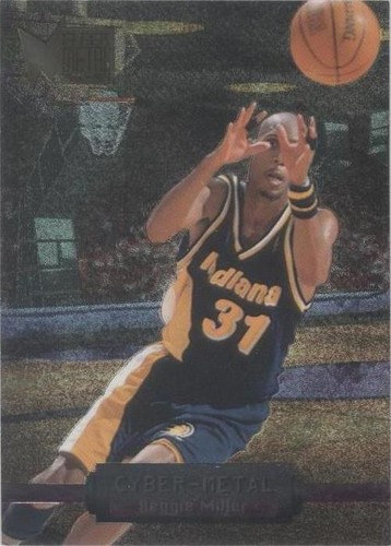 1996-97 Fleer Metal - Reggie Miller #10