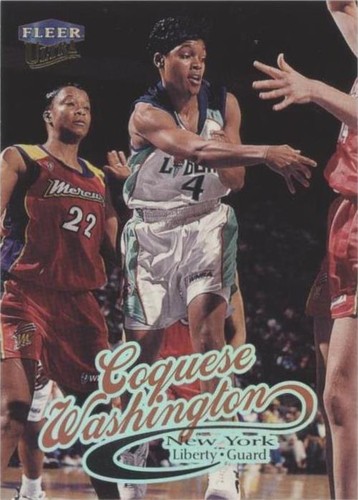 1999 Fleer Ultra WNBA - Coquese Washington #4
