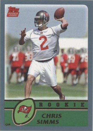 2003 Topps Chris Simms #325
