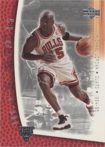 2001-02 Upper Deck MJ'S Back - Michael Jordan #MJ-54