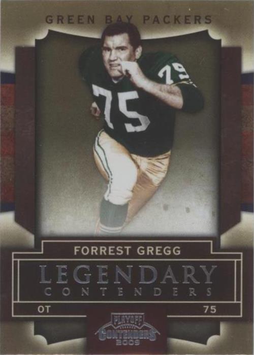 2009 Playoff Contenders Forrest Gregg #30