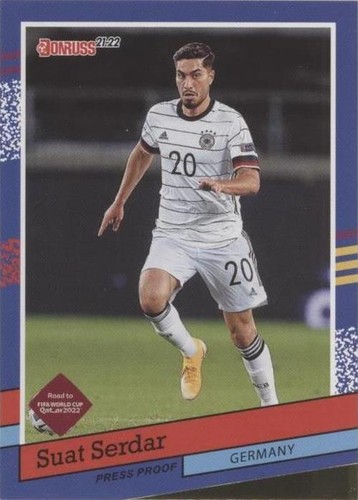 TOPPS フランクフルト SUAT SERDAR選手 2021-22 Topps Bundesliga SUAT SERDAR #18 SPARKLE FOIL | eBay