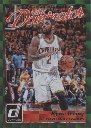 【サイン入り】2015-16 Panini Noir Kyrie Irving Kyrie Irving 2015 Panini Revolution Auto Autograph #3