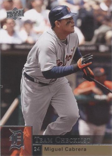 2009 Upper Deck - Miguel Cabrera #495