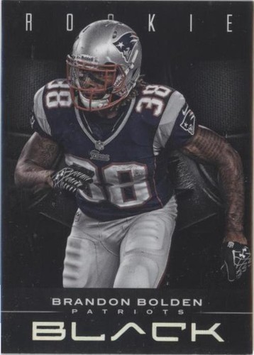 2012 Panini Black Brandon Bolden #108