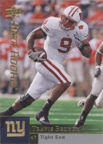 2009 Upper Deck Travis Beckum #239