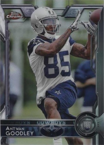 2015 Topps Chrome Antwan Goodley #186