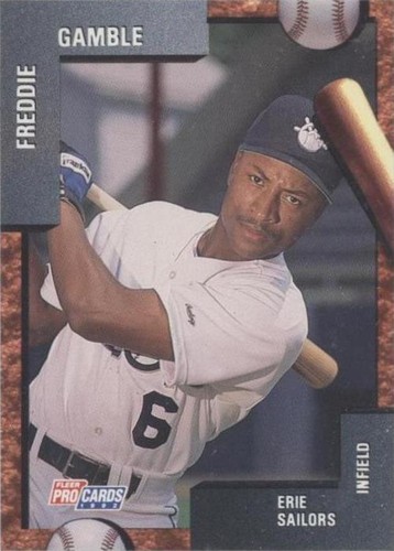 1992 Fleer ProCards Minor League - Freddie Gamble #1630