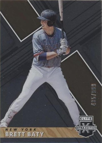 2019 Panini Elite Extra Edition - Brett Baty #12