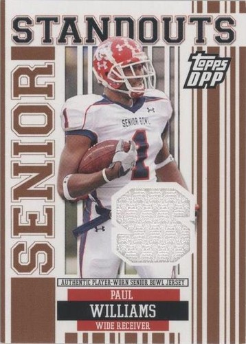 2007 Topps Draft Picks and Prospects (DPP) Paul Williams #SS-PWI