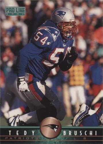 1997 Pro Line Tedy Bruschi #161