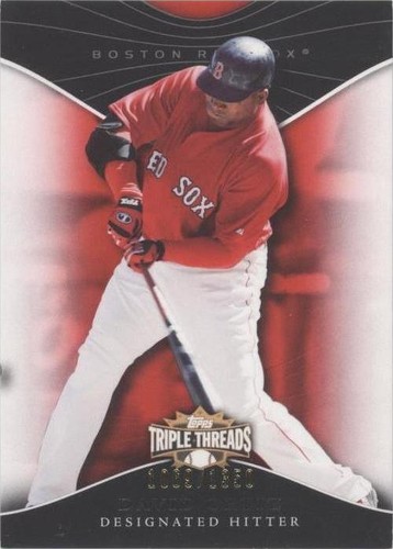 2009 Topps Triple Threads - David Ortiz #27